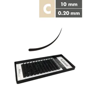 Kalentin Extensiones De Pestañas Clásicas Curva C 0,20 10mm